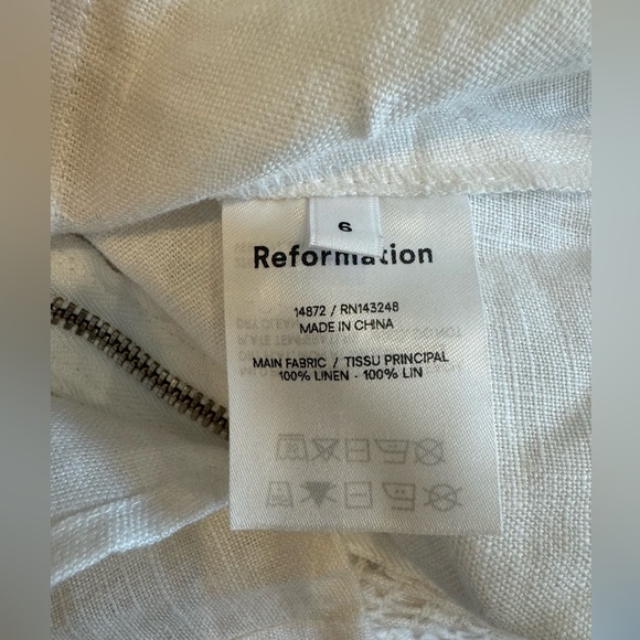Reformation Linen Top - Picture 6 of 6